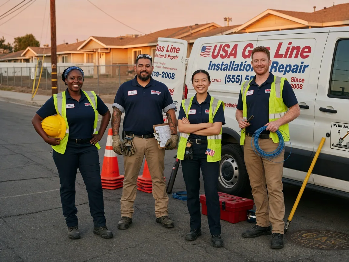 Gas Line Installation company in Purdin, MO